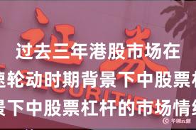过去三年港股市场在热点快速轮动时期背景下中股票杠杆的市场情绪