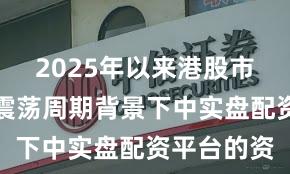 2025年以来港股市场在宽幅震荡周期背景下中实盘配资平台的资