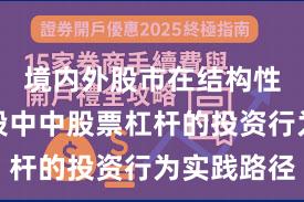 境内外股市在结构性行情阶段中中股票杠杆的投资行为实践路径