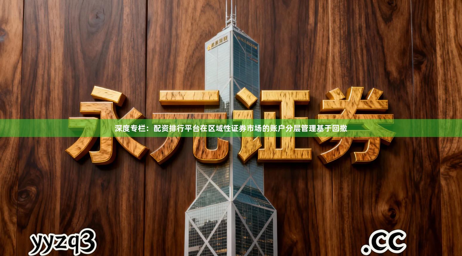 深度专栏:配资排行平台在区域性证券市场的账户分层管理基于回撤